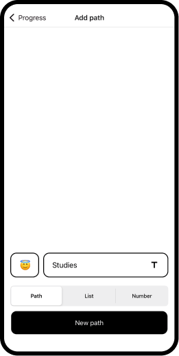 creation screen